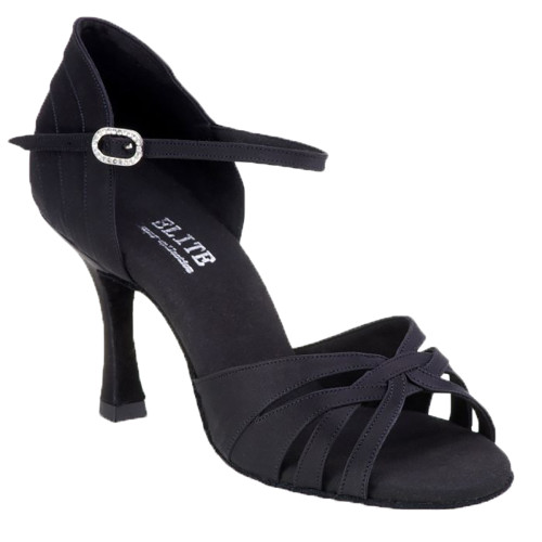 Rummos Damen Tanzschuhe Elite Paris 041 - Satin - 7 cm